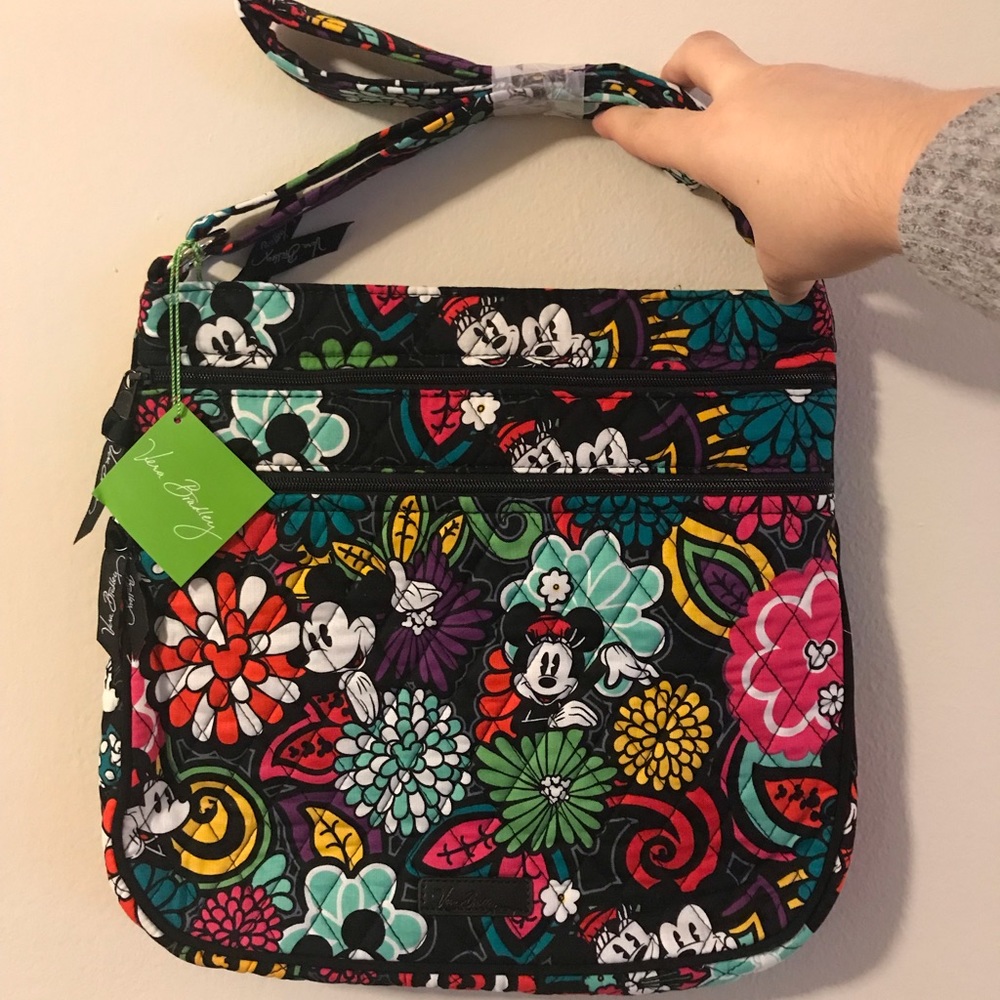 Disney Vera Bradley Triple Zipper Hipster